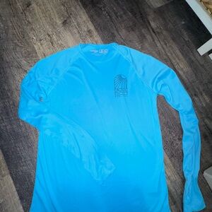 Blue Long Sleeve Tee